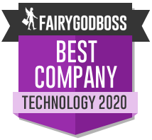 Award badge for Best Workplaces in Technology 2020