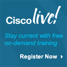 Learn Online with Cisco Live