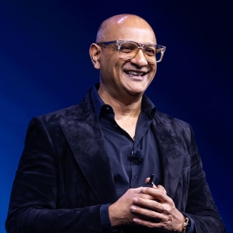 Speaker headshot — Jeetu Patel, President and Chief Product Officer
