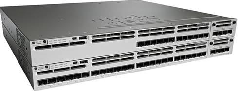 Cisco Cisco WS-C3850-48T-L 3850 Séries Interrupteur Avec C3850-NM-8-10G Et Simple Pwr 
