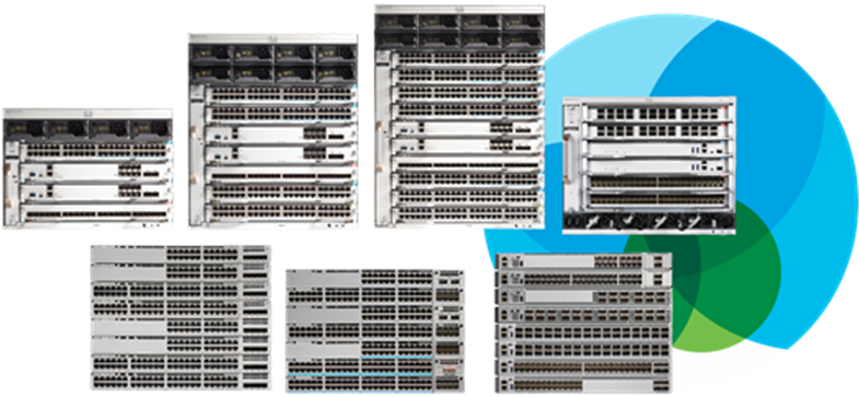 Catalyst 9000 fixed and modular switches