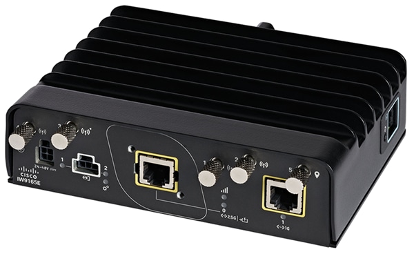 A black electronic device with portsAI-generated content may be incorrect.