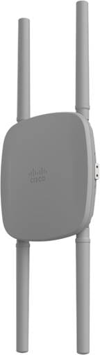 Catalyst 9163E, shown with omnidirectional dipole antennas (CW-ANT-O1-NS-00)