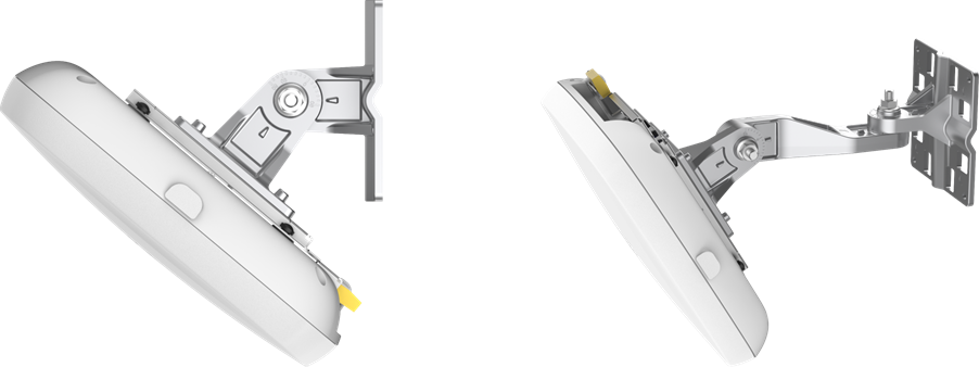 Catalyst 9166D1, pictured with bracket [AIR-AP-Bracket-2] and articulating arm [CW-MNT-ART2-00]