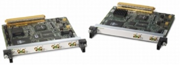 図 1 4 ポートおよび 2 ポート クリア チャネル T3/E3 SPA