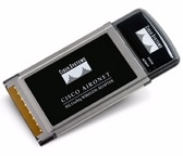 Cisco Aironet 802.11a/b/g 無線 CardBus アダプタ
