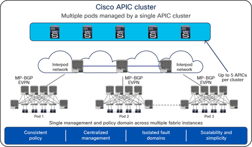 Cisco APIC cluster