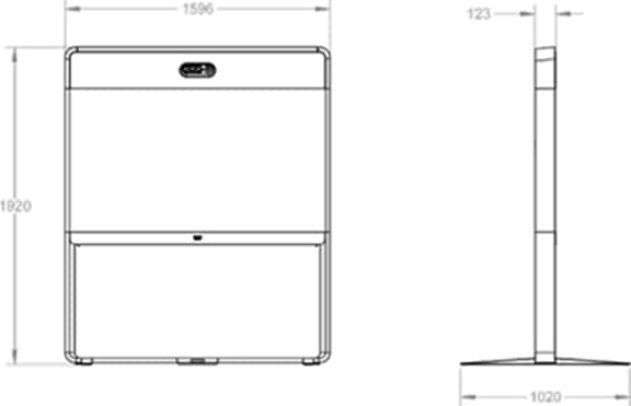 Cisco Webex Room 70S with floor stand