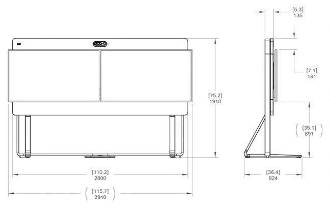 A drawing of a counter topDescription automatically generated