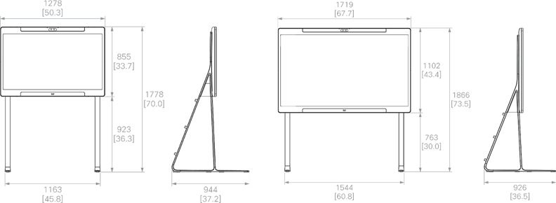 With floor stand