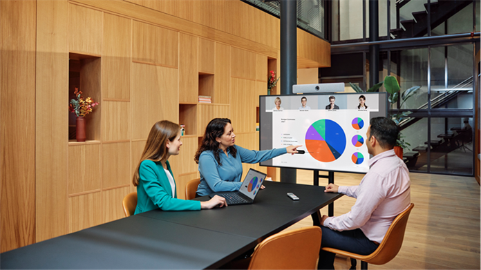 Cisco Webex Room USB in an open space