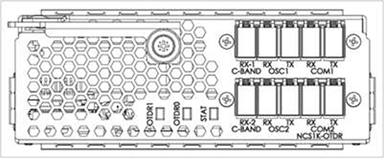 Cisco NCS 1001 OTDR Line Card front view