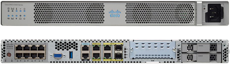 Cisco 5400 Enterprise Network Compute System – Front And Back