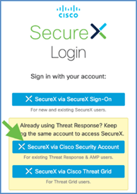 Enable SecureX platform and SecureX SSO
