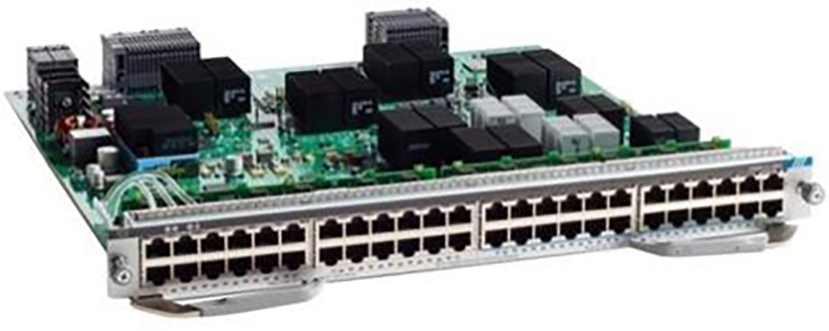 Cisco Catalyst 9400 Series 48-Port UPOE&reg; Line Card (C9400-LC-48UX) with 24 Multigigabit Ports and 24 10/100/1000 Mbps Ports