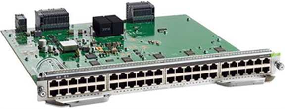 Cisco Catalyst 9400 Series 48-Port PoE+ 10/100/1000 (RJ-45) Line Card (C9400-LC-48P)