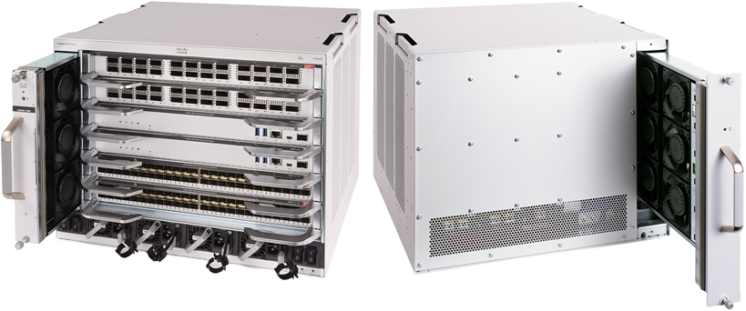 Cisco Catalyst 9606R Chassis with Fan Tray