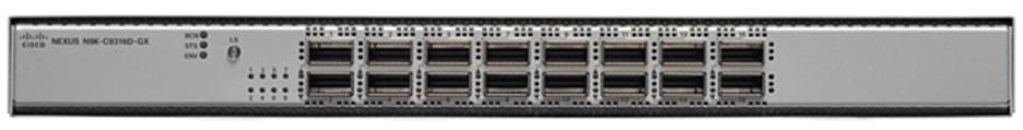 Cisco Nexus 9316D Switch -  A close up of a deviceDescription automatically generated