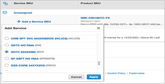 For Cisco NX-OS Configurations: