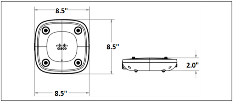 Cisco Catalyst 9120E Mechanical Design