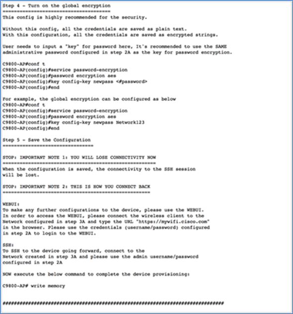 Step 4 - Turn on the global encryption