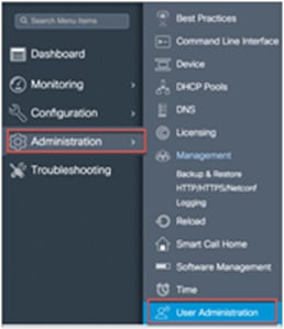 Administration > User Administration > Add