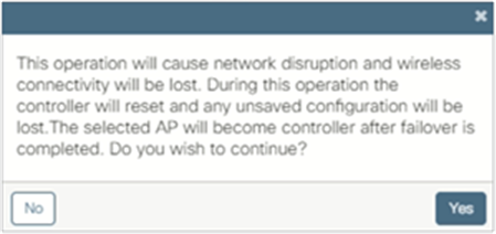 Reset and unsaved configuration