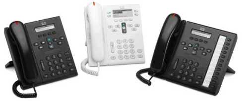 Cisco Cisco CP-6901 74-6827-01 Rev E0 IP Unifié Standard Combiné UC Téléphone 
