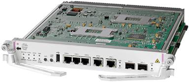 図 6.  	ルート プロセッサ ライン カード