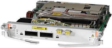図 1.  	NCS 4000 2 X 100G DWDM ライン カード