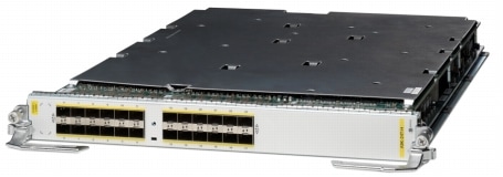 図 1 Cisco ASR 9000 シリーズ 24 ポート 10 ギガビット イーサネット ラインカード