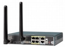 図 2 標準タイプの Cisco 819 サービス統合型ルータ