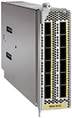図 7.	12 ポート 40 Gbps ラインカード拡張モジュール