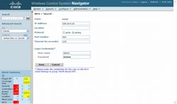 図 4 新しい Cisco WCS 管理プラットフォームの追加