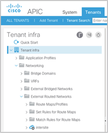 Creation of Intersite L3Out in Cisco APIC