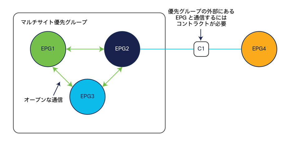 EPGs and preferred groups