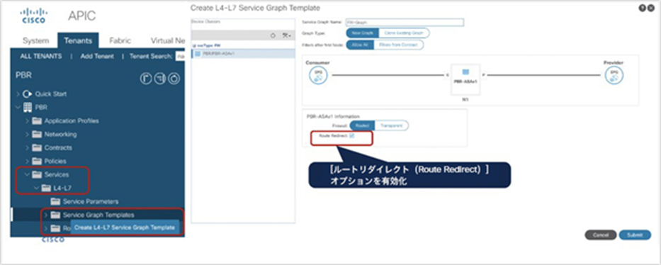 Create the Service Graph Template