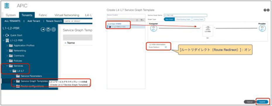 Create the Service Graph Template