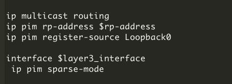 A screen shot of a computer codeDescription automatically generated