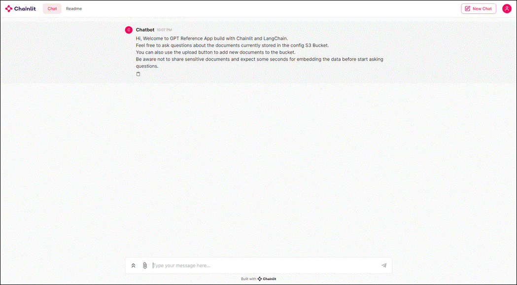 A screenshot of a chatDescription automatically generated