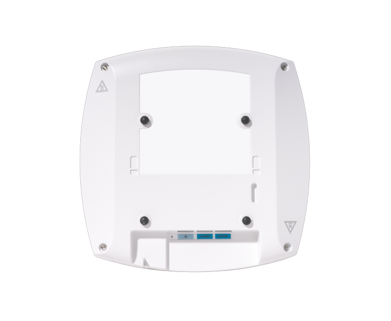 A white rectangular object with blue buttonsDescription automatically generated