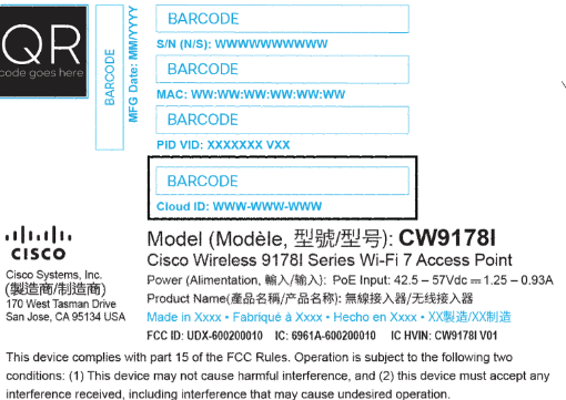 A close up of a labelDescription automatically generated
