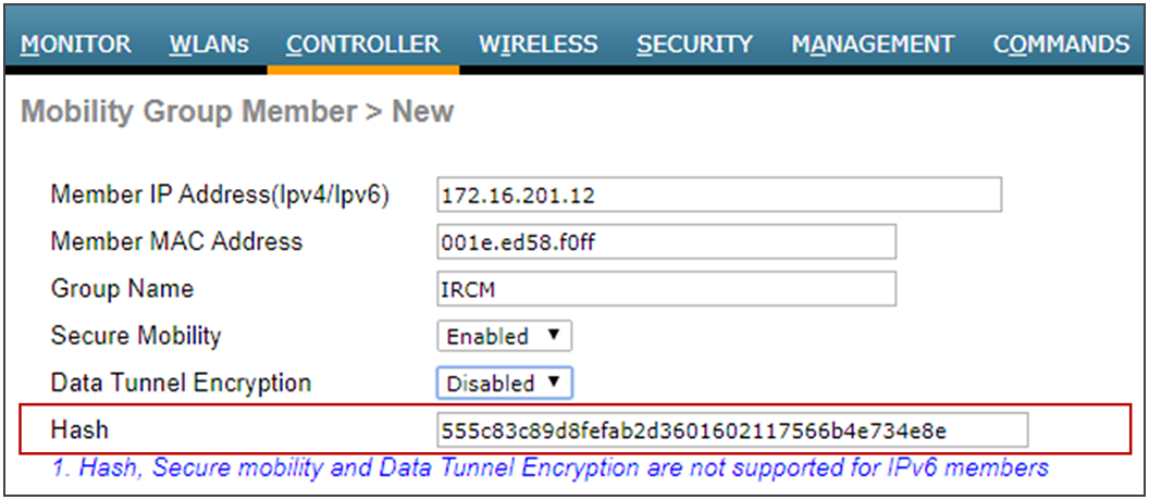 Mobility groups and Secure Mobility