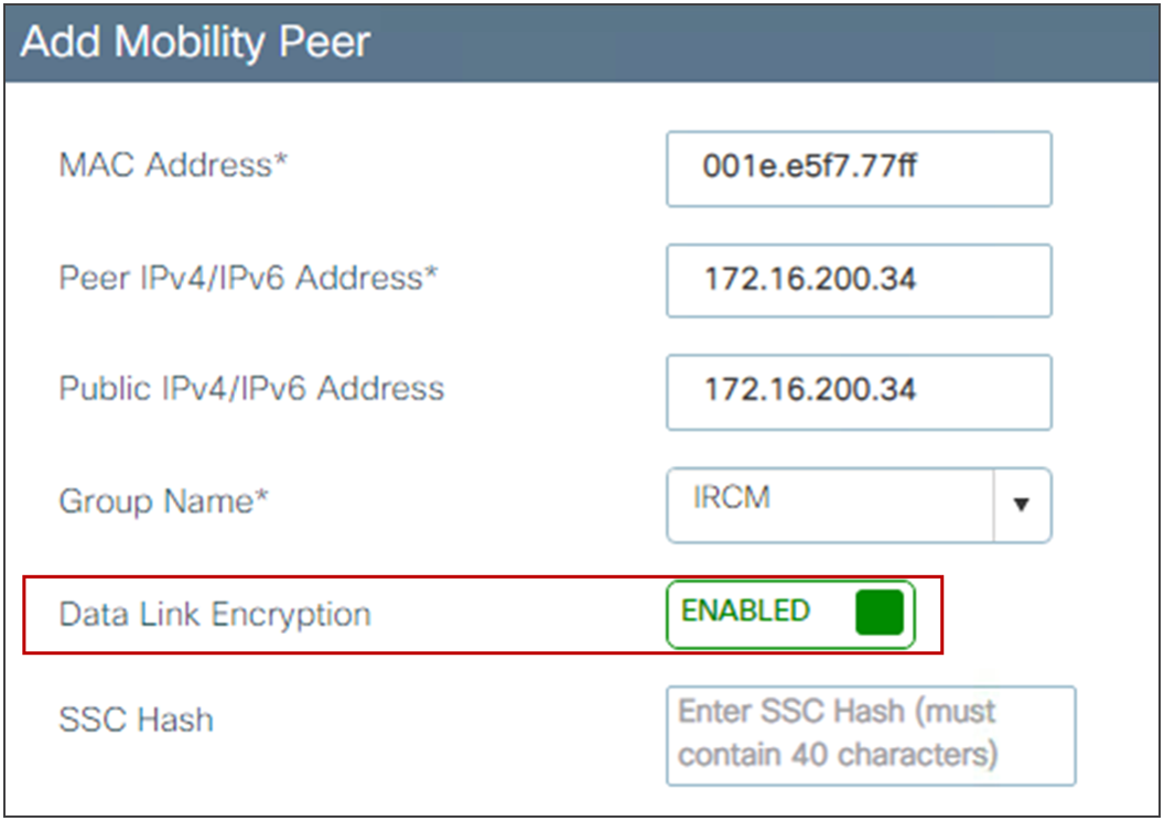 Mobility groups and Secure Mobility