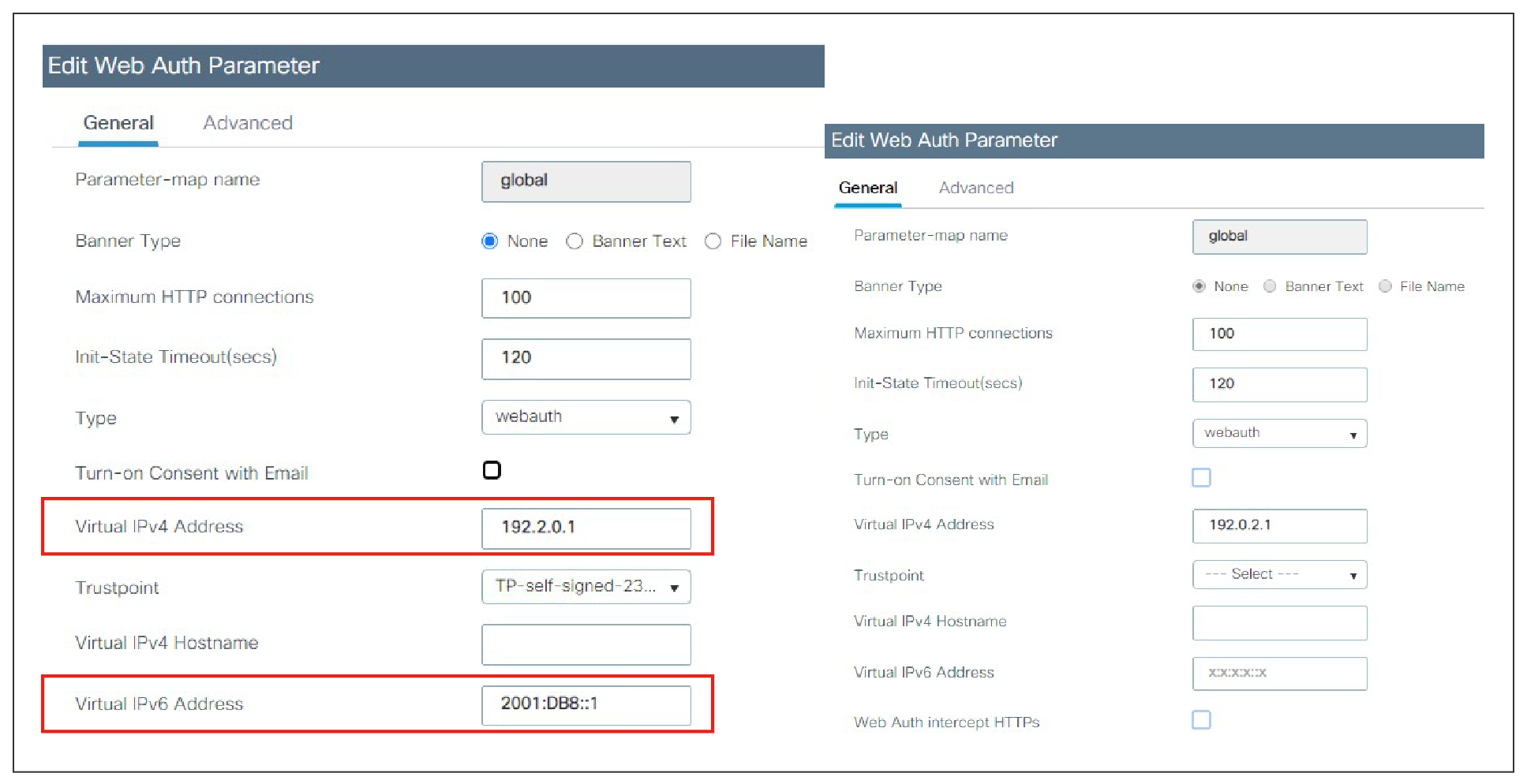 Virtual IP address