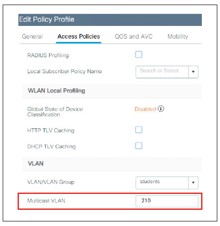 VLAN groups