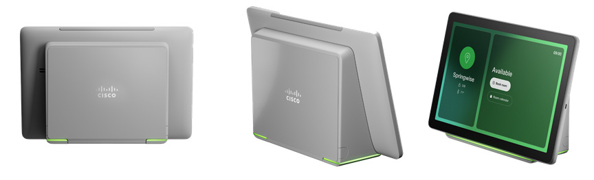 Rear, side and front view of the first light Room Navigator for Wall