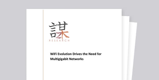 De paper van ZK Research over de Wi-Fi-evolutie de behoefte aan multigigabitnetwerken stimuleert.