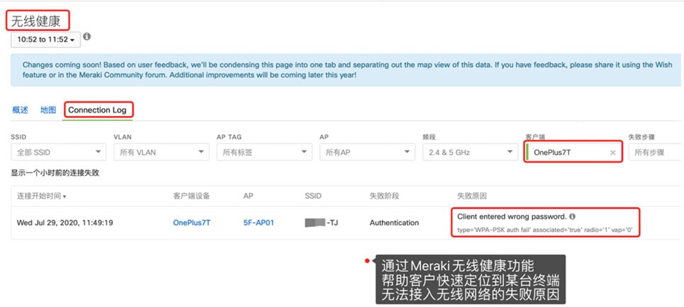 思科Meraki及时定位网络故障