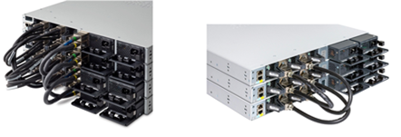 Cisco Catalyst 9300 Series modular uplink models stack (C9300 SKUs) and fixed uplink models stack (C9300L SKUs)